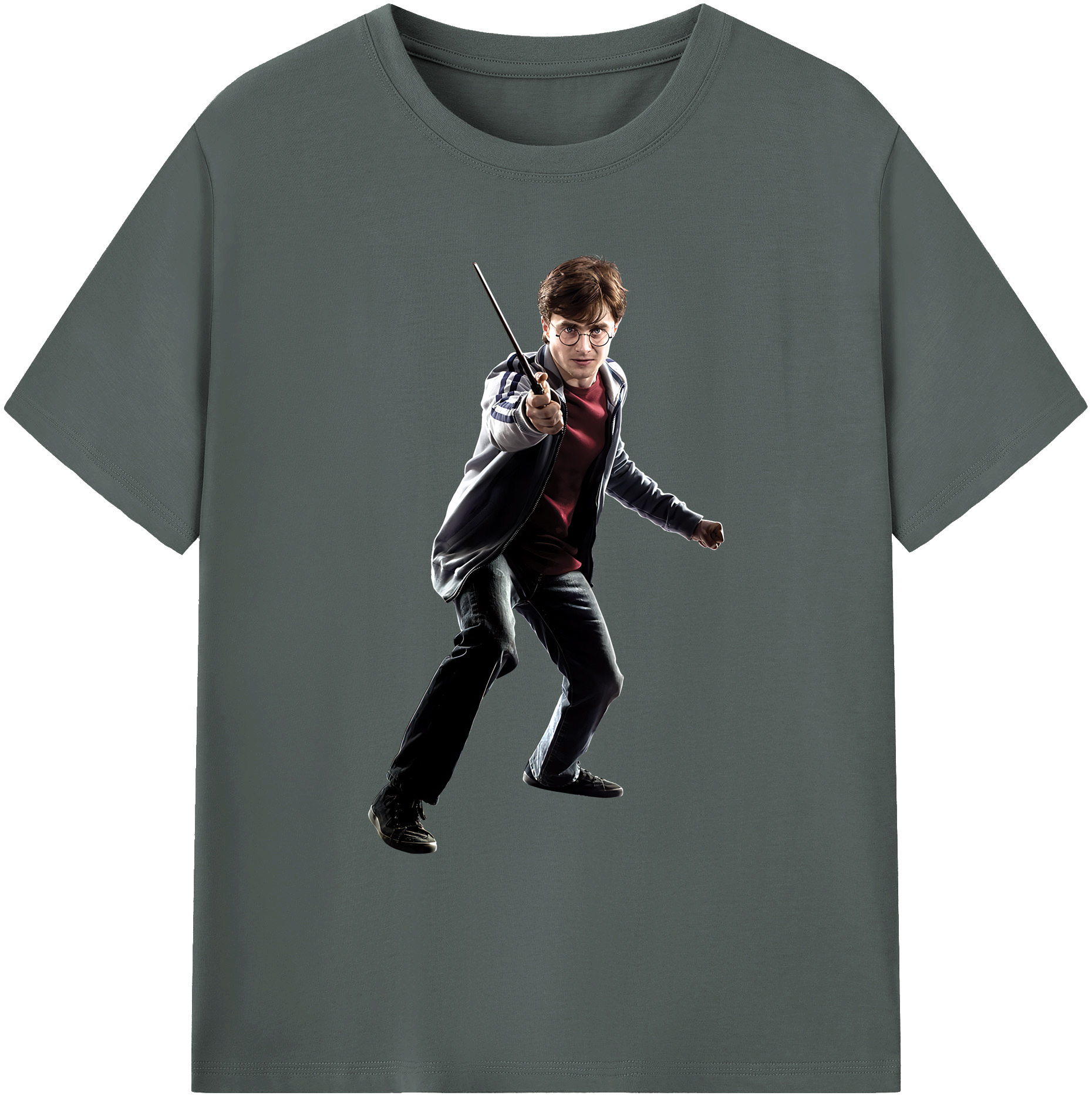 （画像用） Harry Potter ハリー・ポッターシリーズ 綿100％ メンズ半袖Tシャツ｜肌触りやわらか＆通気性